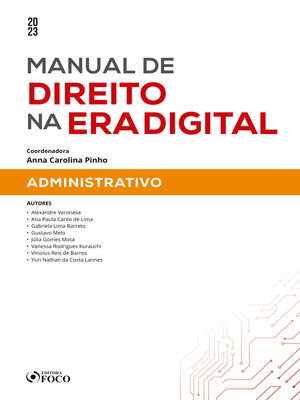 cover image of Manual de direito na era digital--Administrativo